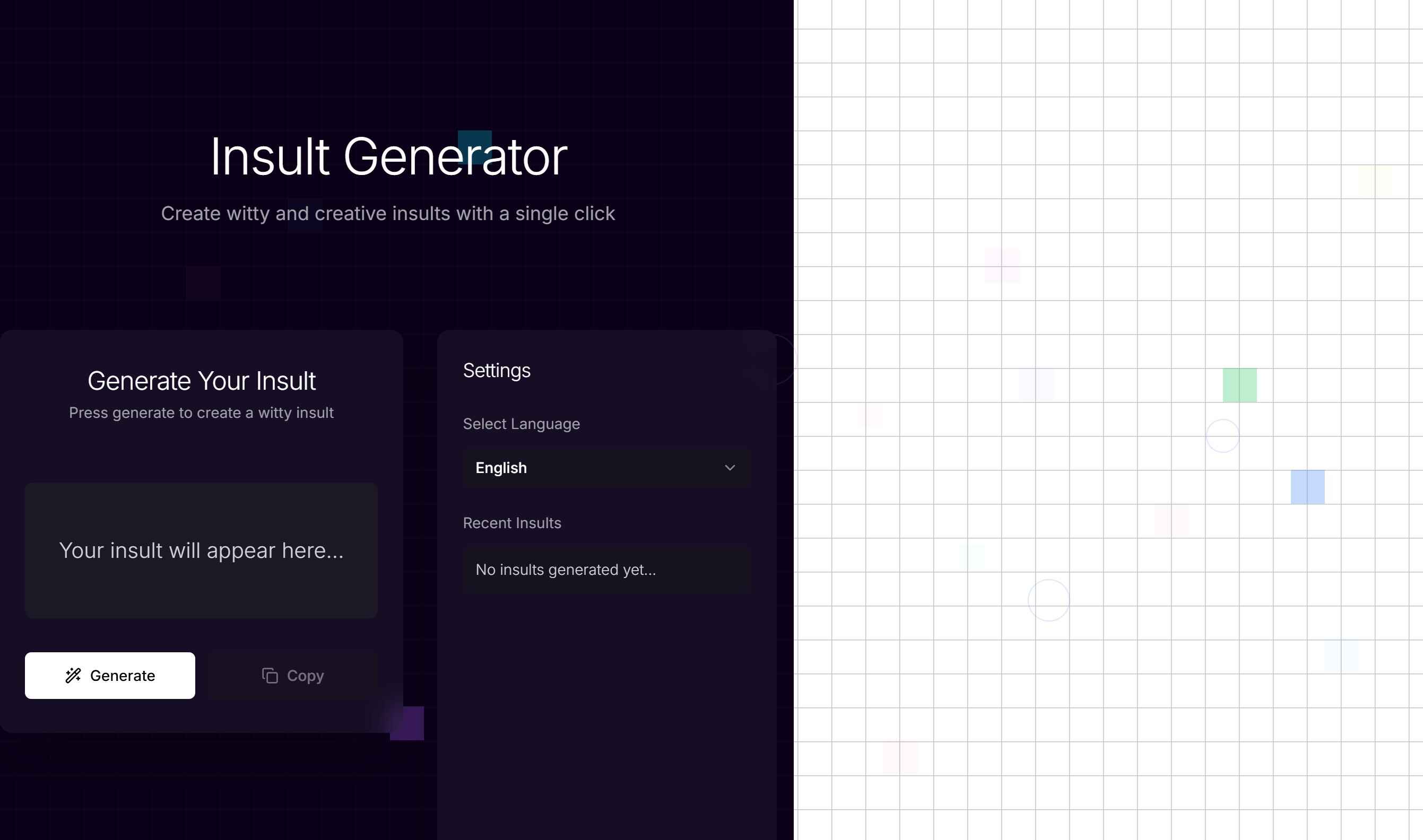 Insult Generator